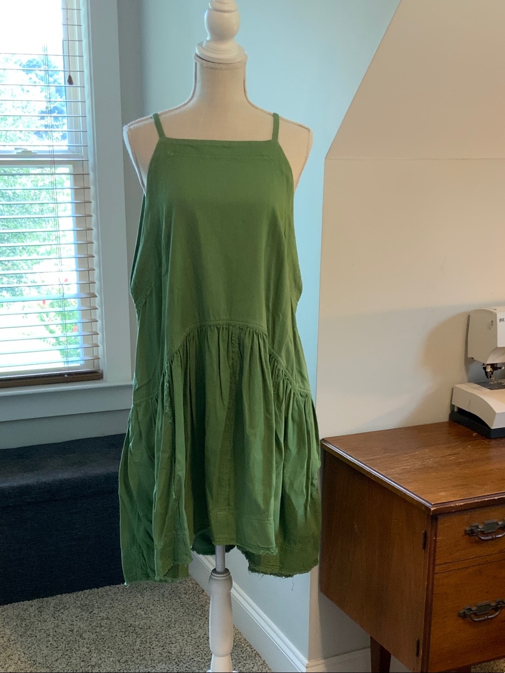 Pilcro from Anthropologie  Sleeveless Tiered Summer Dress